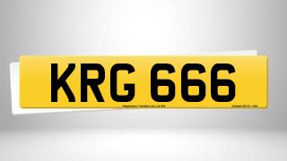 Registration KRG 666